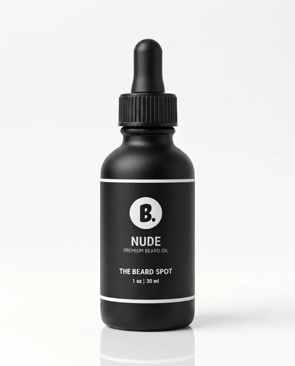 Nude fragrance-free beard oil by The Beard Spot