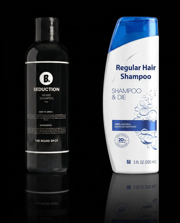 Beard Shampoo vs Regular Shampoo: What's the Difference?