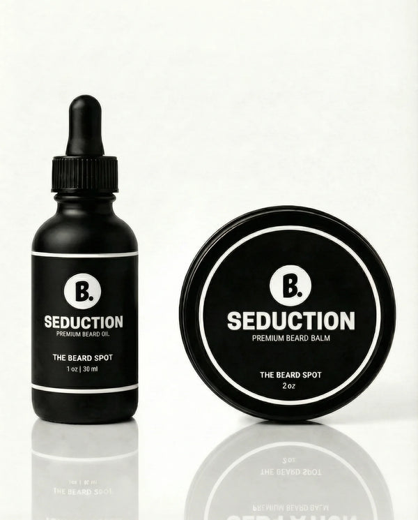 Seduction beard oil and balm bundle by The Beard Spot